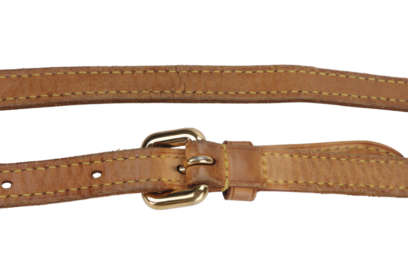 LOUIS VUITTON VACHETTA LEATHER ADJUSTABLE STRAP