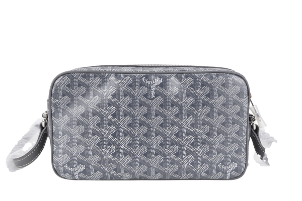 GOYARD CAP-VERT GREY GOYARDINE SLING BAG WITH DUST COVER