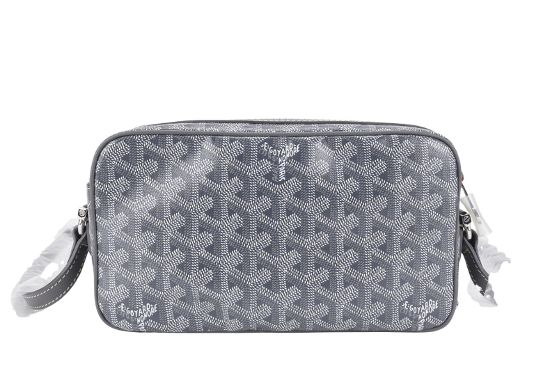 GOYARD CAP-VERT GREY GOYARDINE SLING BAG WITH DUST COVER