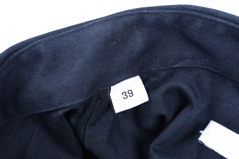 GIVENCHY BLUE LONG SLEEVE SLIM FIT SHIRT 39