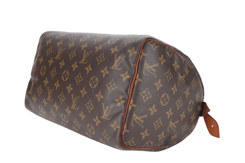 LOUIS VUITTON SPEEDY 30 (M41526) MONOGRAM WITH KEYS AND LOCK NO DUST COVER AND BOX