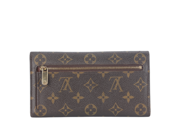 LOUIS VUITTON EUGENIE WALLET MONOGRAM WITH DUST COVER AND BOX