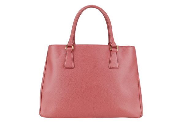 PRADA BN1874 TAMARIS PEACH COLOR SAFFIANO BAG WITH CARD AND STRAPS, NO DUST COVER