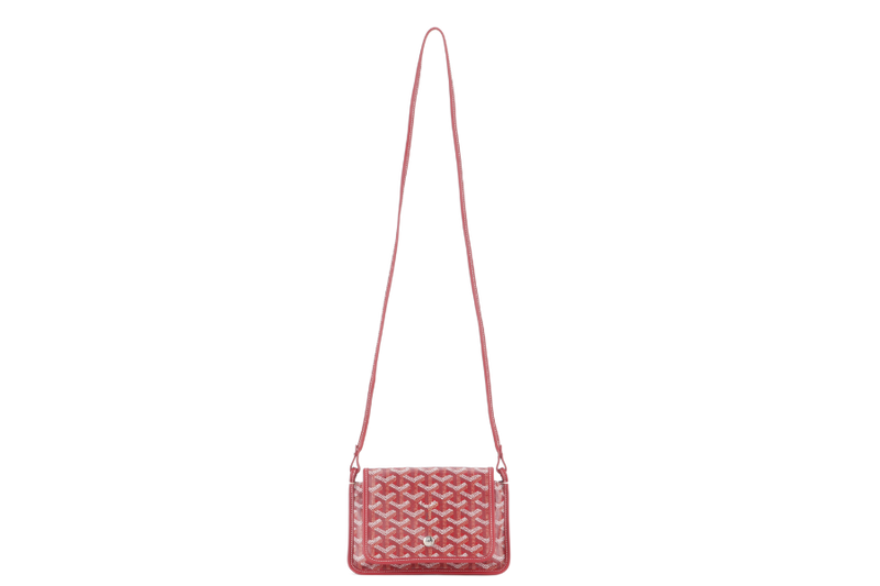 GOYARD PLUMET POCKET WALLET RED COLOR NO DUST COVER