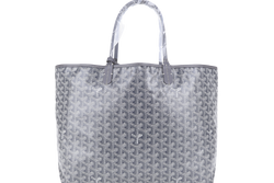 GOYARD SAINT LOUIS PM BAG GREY COLOR WITH DUST COVER