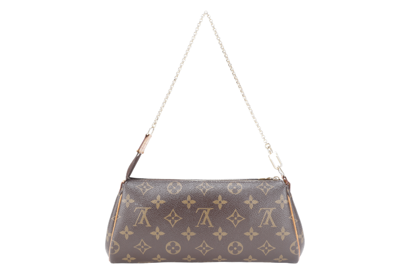 LOUIS VUITTON EVA MONOGRAM CLUTCH WITH STRAPS NO DUST COVER