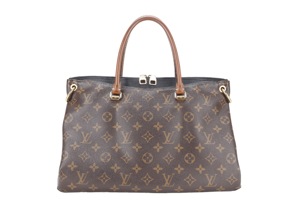 LOUIS VUITTON PALLAS MONOGRAM GOLD HARDWARE WITH STRAPS NO DUST COVER