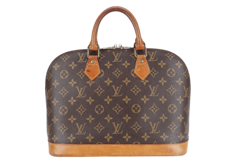 LOUIS VUITTON M53151 ALMA PM MONOGRAM CANVAS GOLD HARDWARE NO DUST COVER