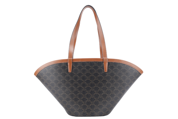 CELINE COUFFIN BAG MEDIUM BLACK LEATHER HANDBAG WITH DUST COVER