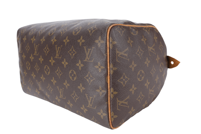 LOUIS VUITTON M41526 SPEEDY 30 MONOGRAM CANVAS GOLD HARDWARE NO DUST COVER