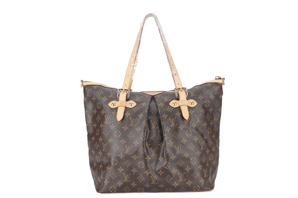 LOUIS VUITTON PALERMO GM MONOGRAM WITH STRAPS AND DUST COVER