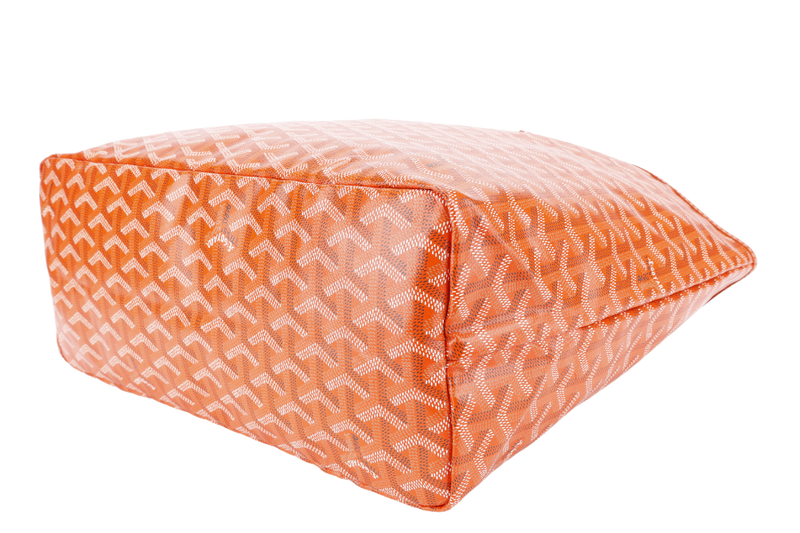 GOYARD SAINT LOUIS PM BAG ORANGE COLOR WITH DUST COVER