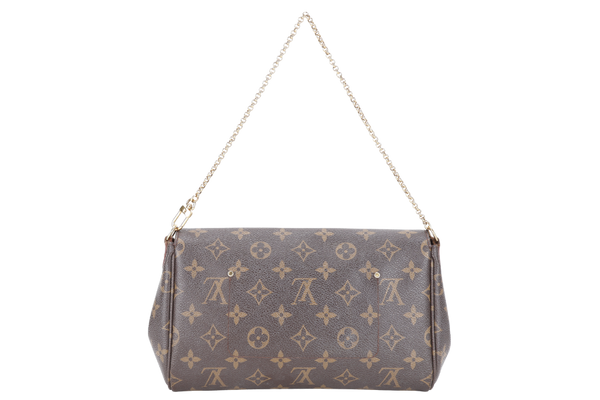 LOUIS VUITTON M40718 FAVOURITE MM MONOGRAM GOLD HARDWARE NO DUST COVER