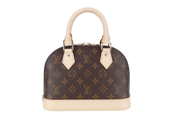 LOUIS VUITTON M46990 MONOGRAM ALMA BB WITH DUST COVER AND BOX