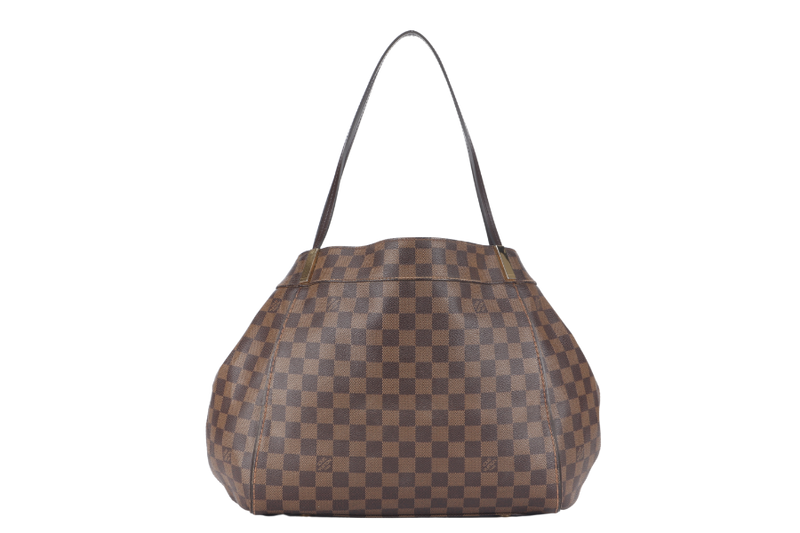 LOUIS VUITTON MARYLEBONE PM (N41215) DAMIER EBENE GOLD HARDWARE WITH DUST COVER