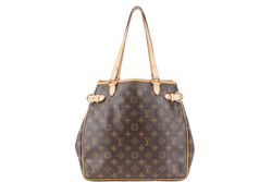 LOUIS VUITTON BATIGNOLLES VERTICAL MONOGRAM CANVAS GOLD HARDWARE WITH DUST COVER