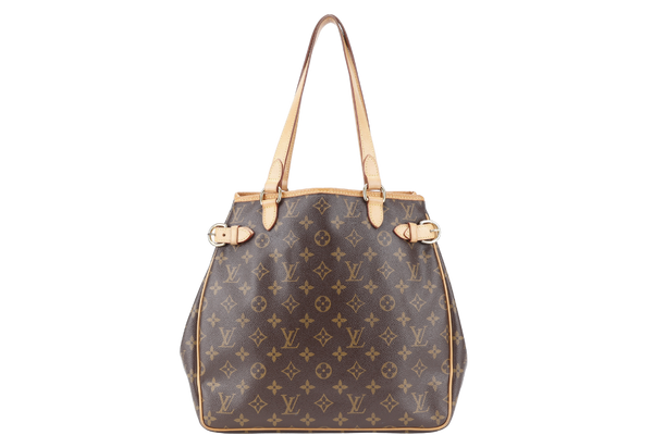 LOUIS VUITTON BATIGNOLLES VERTICAL MONOGRAM CANVAS GOLD HARDWARE WITH DUST COVER