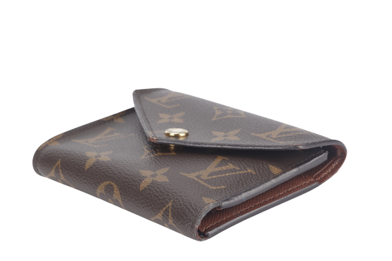 LOUIS VUITTON VICTORINE WALLET (M62472) BROWN MONOGRAM CANVAS GOLD HARDWARE NO DUST COVER