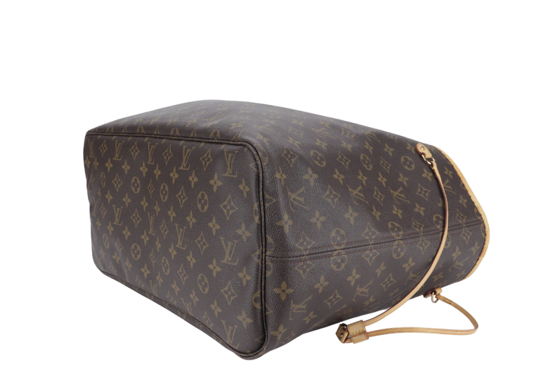 LOUIS VUITTON NEVERFULL GM (M40157) MONOGRAM CANVAS GOLD HARDWARE WITH DUST COVER