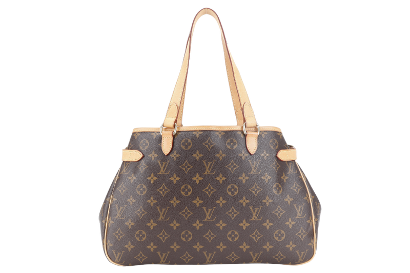 LOUIS VUITTON M51154 BATIGNOLLES TOTE BAG MONOGRAM CANVAS GOLD HARDWARE WITH DUST COVER