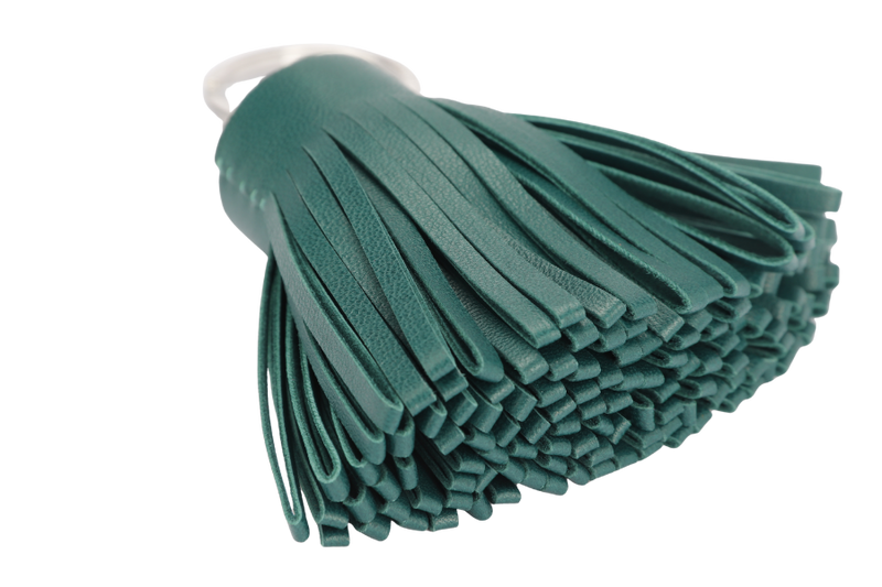 Hermes Carmen Key Chain, Malachite Color