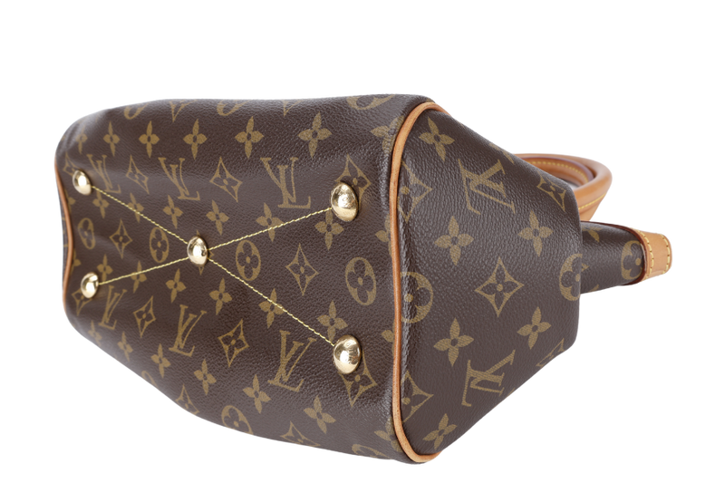 LOUIS VUITTON M40143 TIVOLI PM MONOGRAM COATED CANVAS GOLD HARDWARE NO DUST COVER