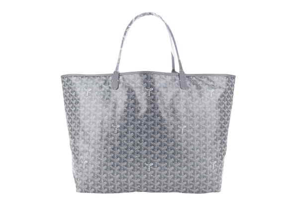 GOYARD SAINT LOUIS GM BAG GREY COLOR WITH DUST COVER