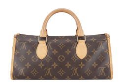 LOUIS VUITTON M40009 POPINCOURT BAG MONOGRAM CANVAS GOLD HARDWARE WITH DUST COVER