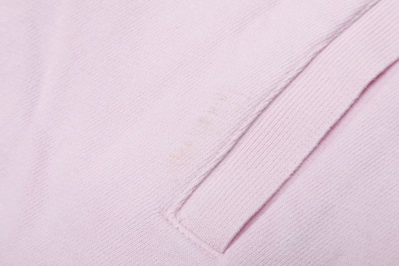 THOM BROWNE WOMEN'S PINK CLASSIC ZIP UP HOODIE 4 BAR SIZE 38