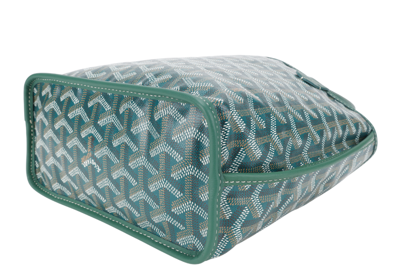 GOYARD ANJOU MINI BAG GREEN COLOR WITH DUST COVER