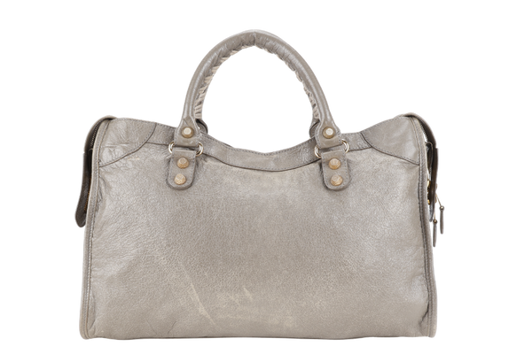 BALENCIAGA CLASSIC CITY KHAKI COLOR GOLD HARDWARE WITH DUST COVER