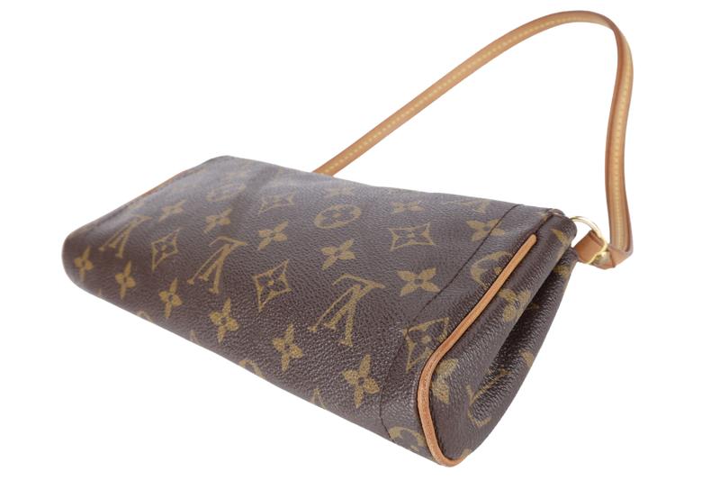 LOUIS VUITTON M40122 BEVERLY POUCHETTE BROWN MONOGRAM GOLD HARDWARE NO DUST COVER