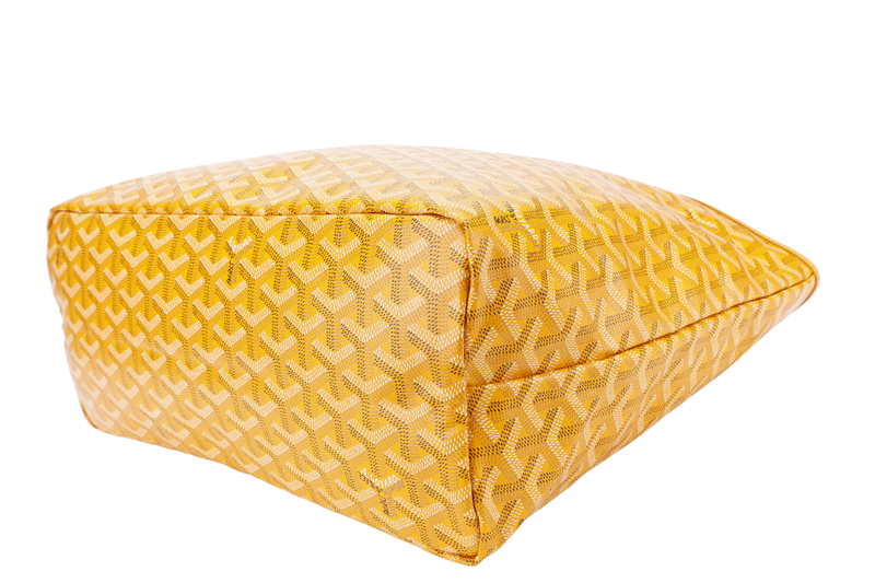 GOYARD SAINT LOUIS PM BAG YELLOW COLOR WITH DUST COVER