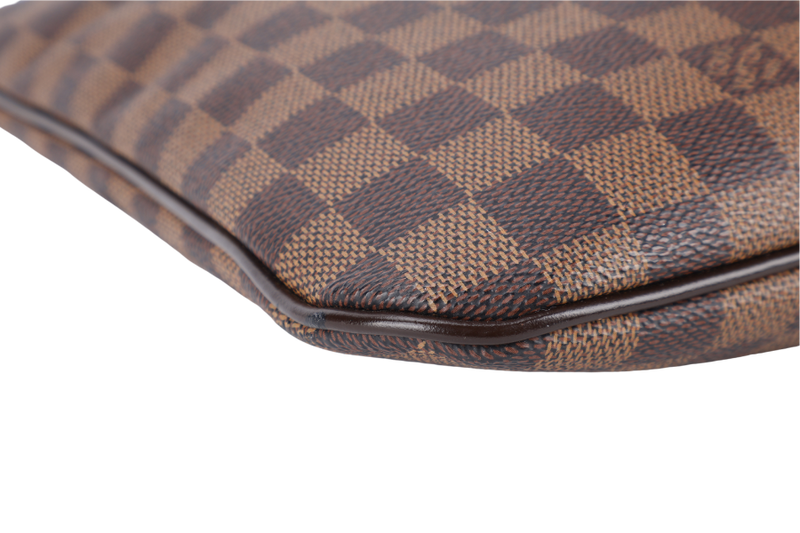 LOUIS VUITTON M51149 CLIFTON HANDBAG DAMIER EBENE GOLD HARDWARE NO DUST COVER