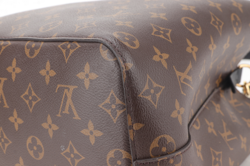 LOUIS VUITTON M44020 NEO NOE MM BROWN MONOGRAM CANVAS GOLD HARDWARE NO DUST COVER