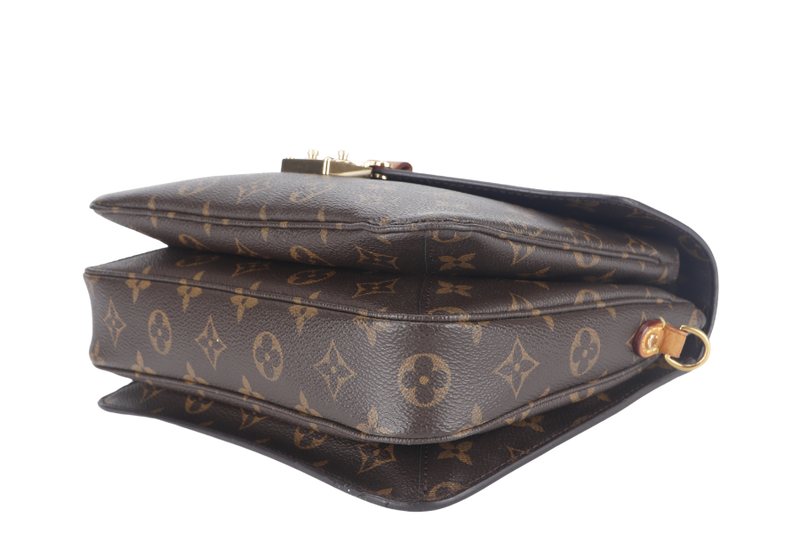 LOUIS VUITTON POCHETTE MÉTIS 24 (M44875) BROWN MONOGRAM CANVAS GOLD HARDWARE PL3106 NO DUST COVER