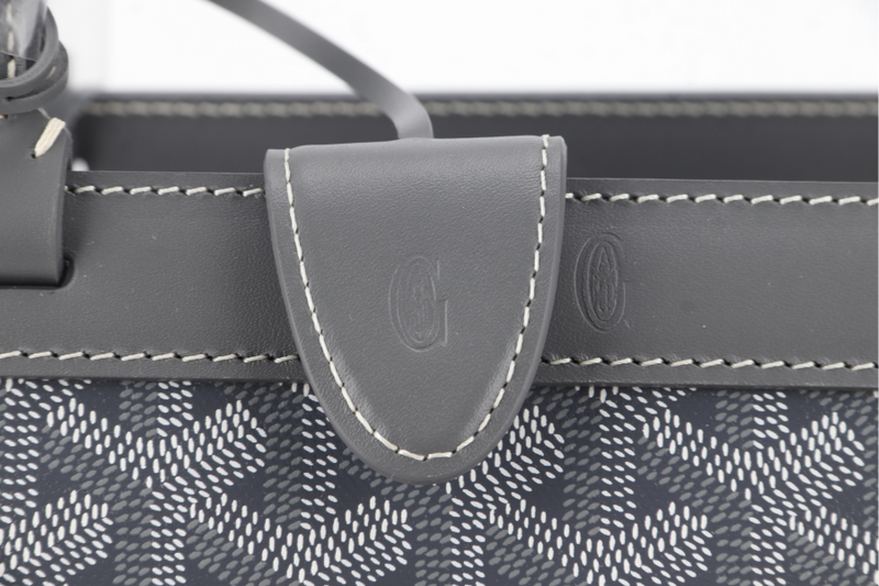 GOYARD BELLECHASSE BIAUDE PM BAG GREY COLOR WITH DUST COVER