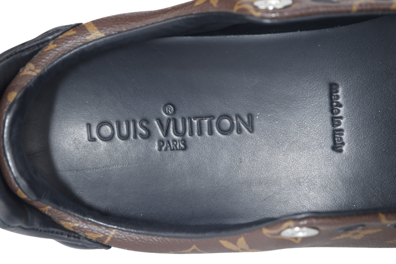 LOUIS VUITTON FRONTROW LEATHER TRAINERS SIZE 7.5