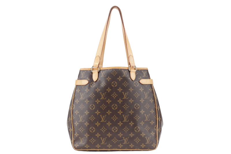 LOUIS VUITTON BATIGNOLLES VERTICAL MONOGRAM CANVAS GOLD HARDWARE WITH DUST COVER