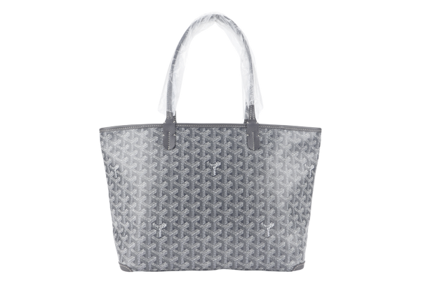 GOYARD ARTOIS PM TOTE GREY COLOR WITH DUST COVER