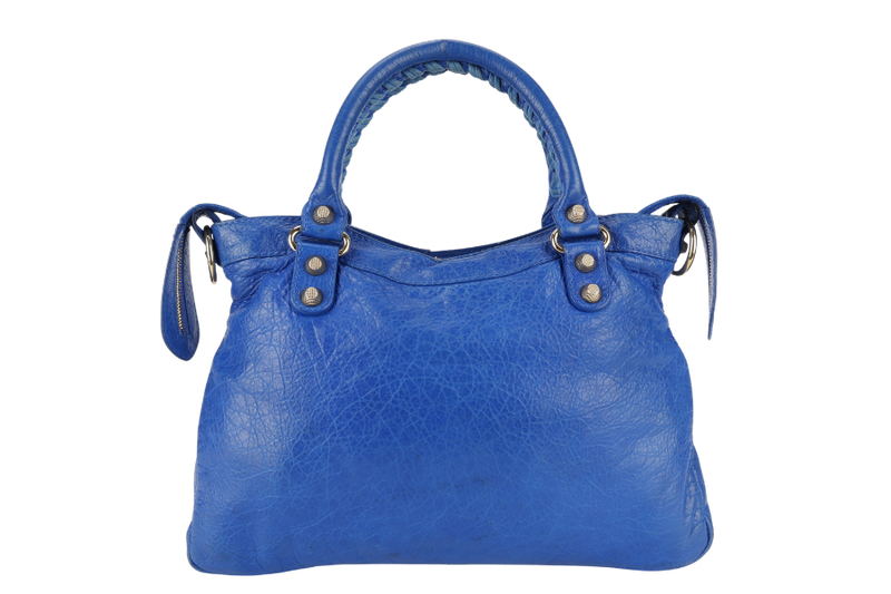 BALENCIAGA GIANT CITY ELECTRIC BLUE GOLD HARDWARE NO DUST COVER