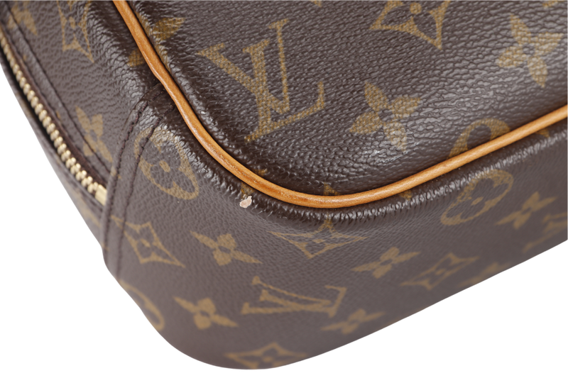 LOUIS VUITTON DEAUVILLE (M47270) MONOGRAM CANVAS GOLD HARDWARE NO DUST COVER