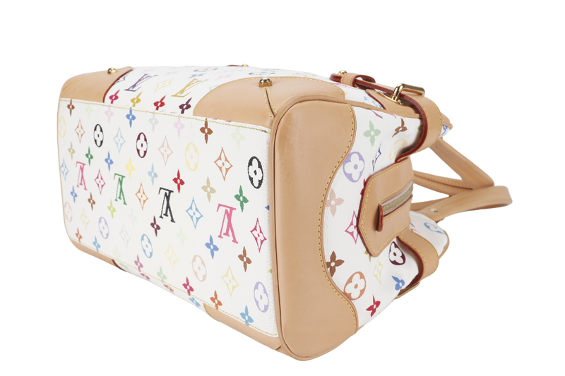 LOUIS VUITTON CLAUDIA (M40193) MULTICOLOR MONOGRAM CANVAS GOLD HARDWARE NO DUST COVER