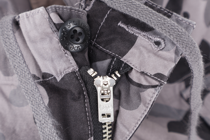 BAPE URSUS MILITARY SHORTS GREY 2XL