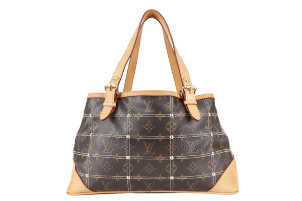 LOUIS VUITTON M40140 RIVETTE SHOULDER BAG MONOGRAM CANVAS GOLD HARDWARE WITH DUST COVER