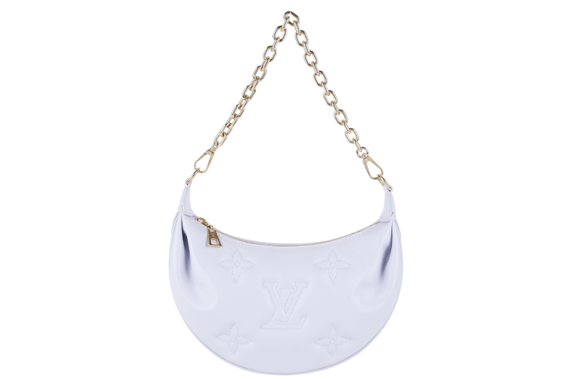LOUIS VUITTON M20856 OVER THE MOON PURPLE CALFSKIN GOLD HARDWARE WITH DUST COVER, BOX AND PAPER BAG