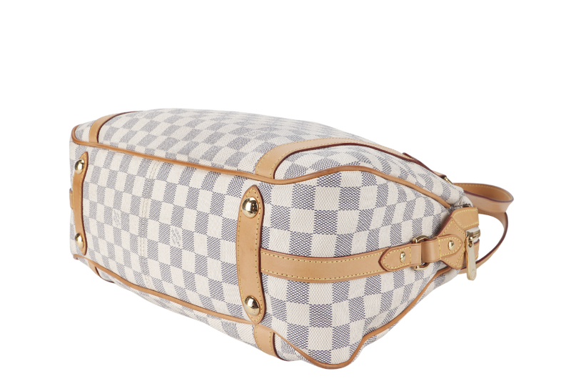 LOUIS VUITTON STRESA GM (N42220) DAMIER AZUR GOLD HARDWARE NO DUST COVER