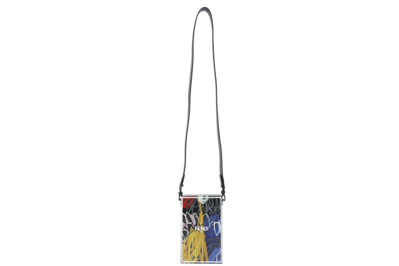 FENDI x NOEL FIELDING CROSSBODY BOX BAG WITH STRAP AND DUST COVER