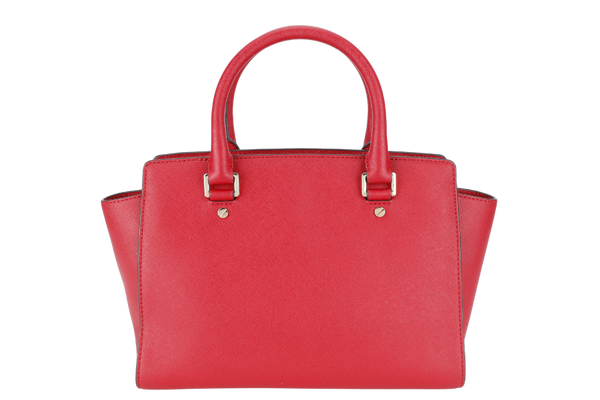 MICHAEL KORS SELMA RED SAFFIANO BAG WITH STRAPS AND NO DUST COVER