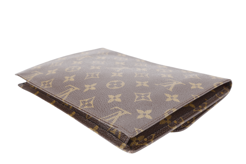 LOUIS VUITTON LAVA 23 POCHETTE MONOGRAM CANVAS GOLD HARDWARE NO DUST COVER